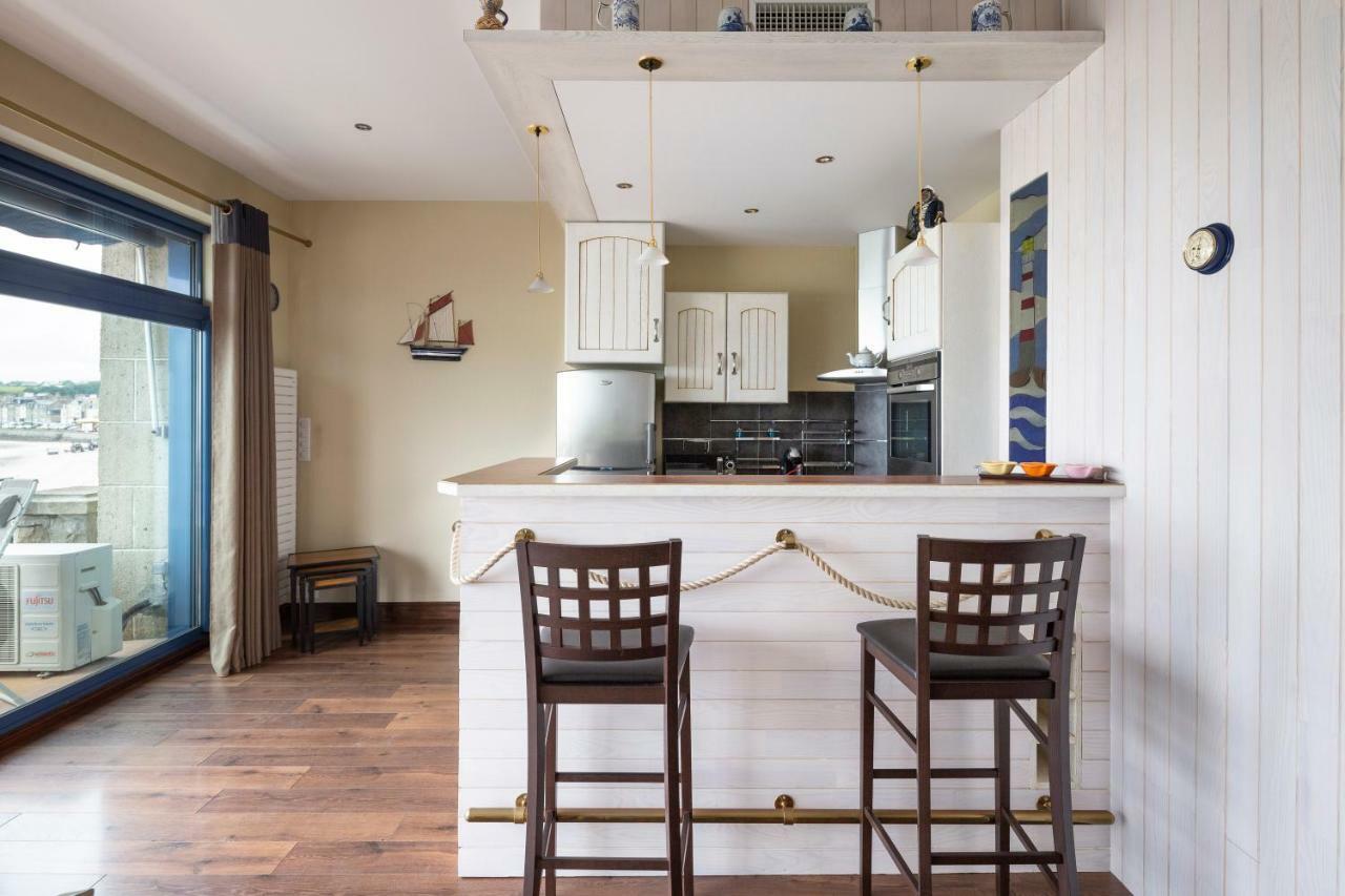La Bisquine - Appt Pour 4 Avec Vue Mer Cancale Exterior foto